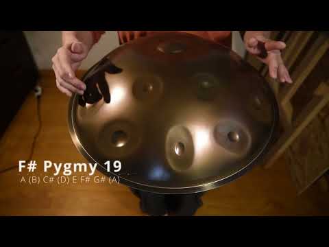 STUDIO WAITA HANDPAN / F# Low Pygmy 19