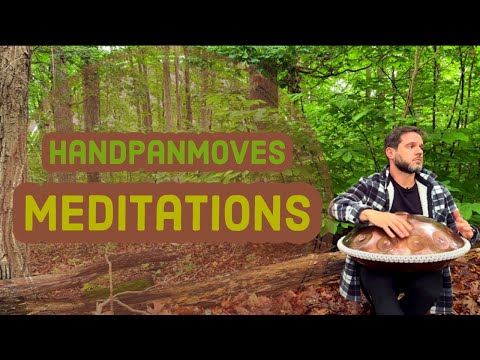 RELAXING BACKGROUND #9 | 15 MIN Handpan Meditation Music | Serene Gateway to The Sounds Of The Woods