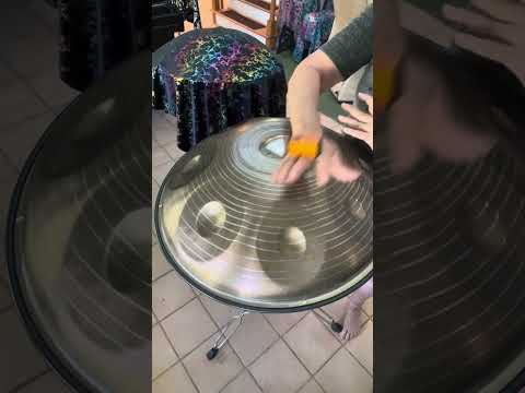 🛸🎶 Thinking about getting a handpan??  👀  Watch closely 👀  ANYONE can play this instrument!!  💕