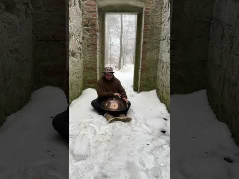 peace and serenity / Namipan D Ashakiran / winter meditation vibes  #winter #music #handpan #snow