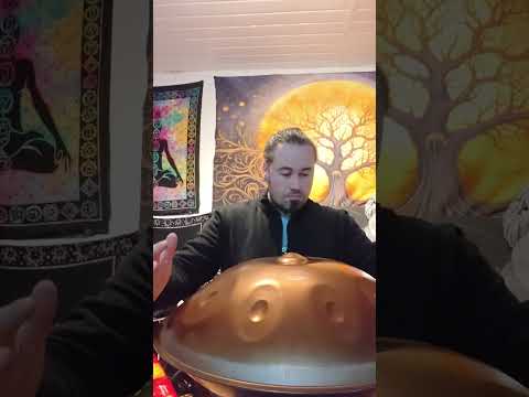 Playing handpan to my spiritual class #handpan #handpanmusic #spiritual #meditation