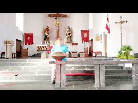 schöne Momente mit meiner Cenz Handpan E sabye in der Kirche