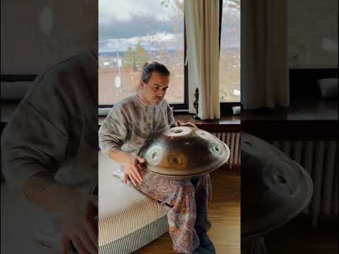 Not havin much time to record a proper video lately. soon ✨🤗 #handpan #handpanmusic