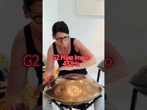G2 Hijaz in 432Hz klingt sie noch besser, oder was meint Ihr? #groove #handpanmusic #432hz