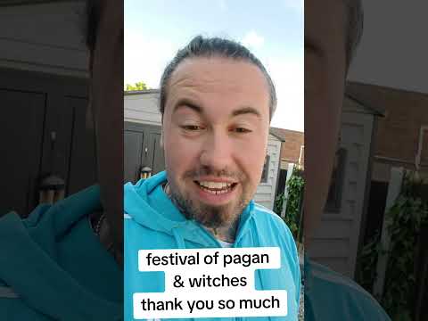 festival of pagan & witchesthank you so much #witch #witchcraft #handpan