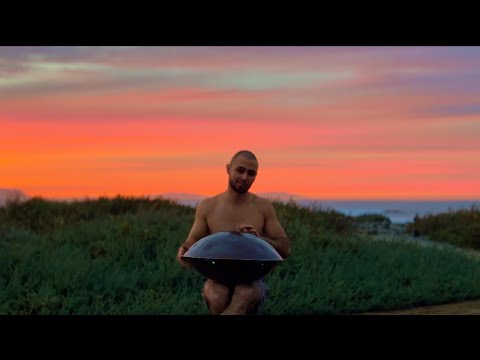 Soothing Sounds of the Shore | Handpan Serenade at Sunset