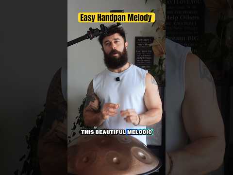 Learn This Handpan Meditation Melody (Super Easy)
