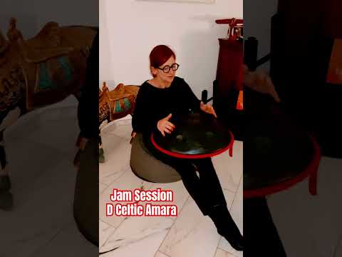 Handpan Jam auf der D Moll Celtic Amara #handpanmusic #handpanlernen #handpan