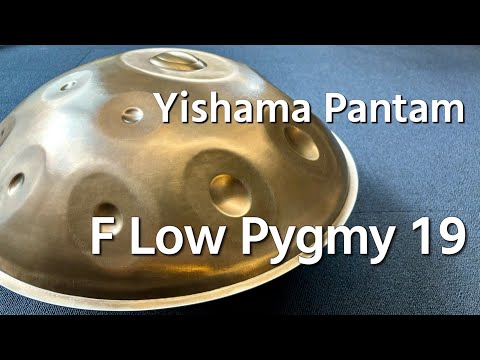 【レンタルハンドパン】Yishama Pantam /  F Low Pygmy 19 試奏2