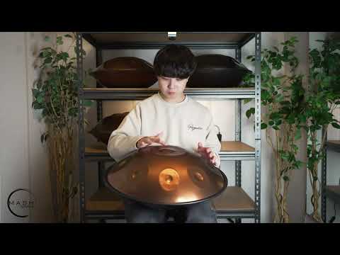 【突き抜ける高音】G Sabye (Major) 440Hz Handpan
