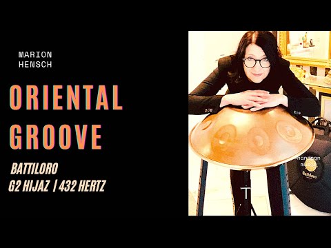 Oriental Handpan Groove| G2 Hijaz #432hz #handpanmusic #healingfrequency