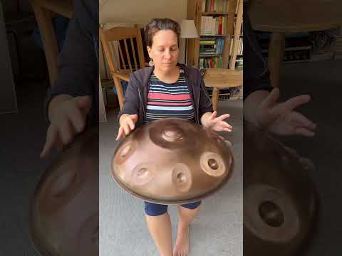 This deep Handpan Scale is so relaxing 🥰🙌🏼 #handpan  #nordlys #handpanmusician #soundhealing