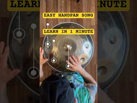 HANDPAN Tutorial | Beginner Song