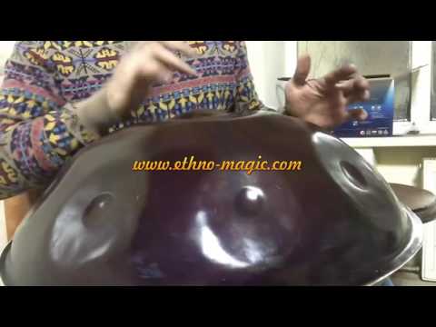 Handpan drum D minor