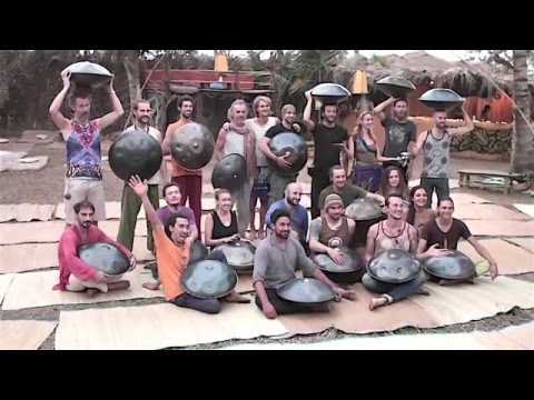 " India first handpan festival " promo video - Sherif El Moghazy - Music From Steel شريف المغازي