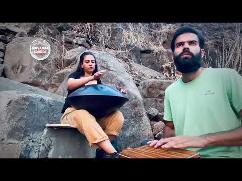 D Kurd Handpan with Travel Cajon beats