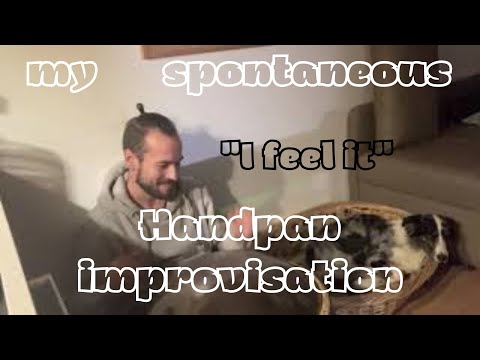 "I feel it" Handpan improvisation - keep it simple #4, D Kurd 8+1 Stainless steel