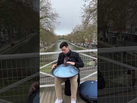 Handpan C Amara 10 - Canal Saint-Martin - Paris - France