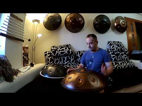 HANDPAN B2 AMARA CELTIC y E EQUINOX Mercury