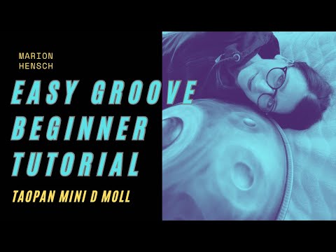 Very Easy to learn Handpan Beginner  Groove | All Scales
