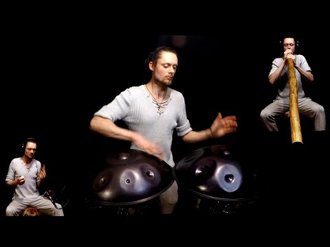 Pharma Lobby - 2 Sonobe Handpans, Didgeridoo, Shaker - Tribal - Handpan Mystic Flow - Fabian Küpper
