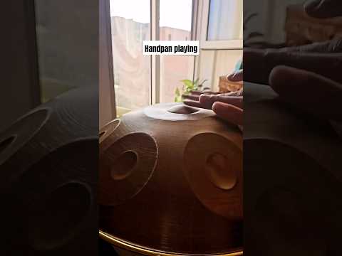 Casual handpan playing #shorts