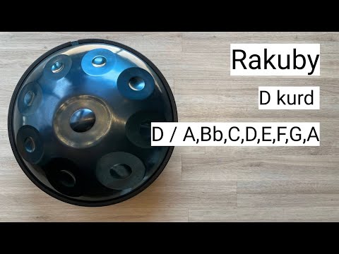 【ハンドパン販売】Rakuby D Kurd 9 試奏1