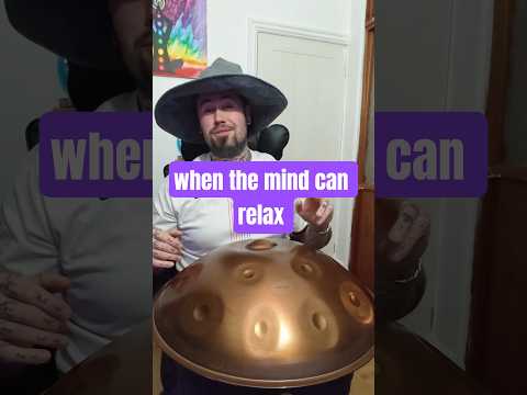 when the mind can relax #healingjourney #handpanwizard #handpan #432hz