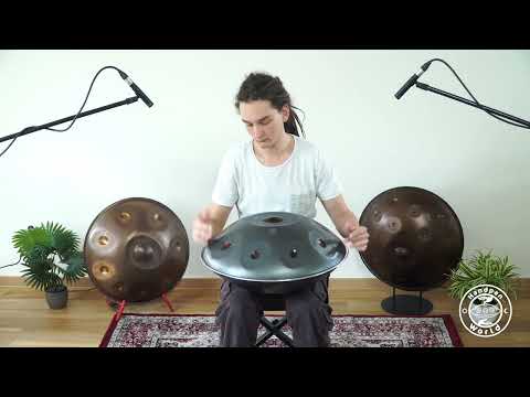 Kita Pantam | D Kurd 17 | Nitrated Steel | 440Hz | D/ (E F G) A Bb C D E F G A (C D E F G)