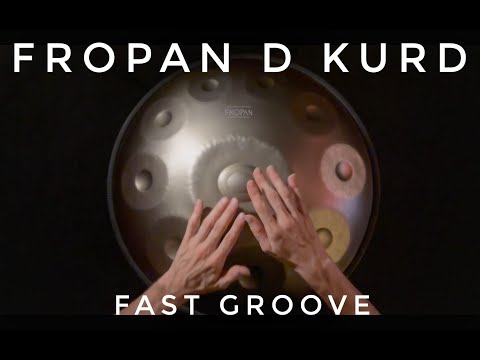 Handpan fast groove. Fropan D Kurd