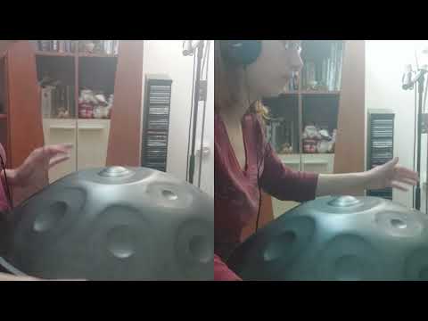 Composition with framedrum and Romanian Hijaz handpan