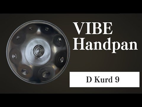 【ハンドパン販売】VIBE Handpan / D Kurd 9 [管理番号140]