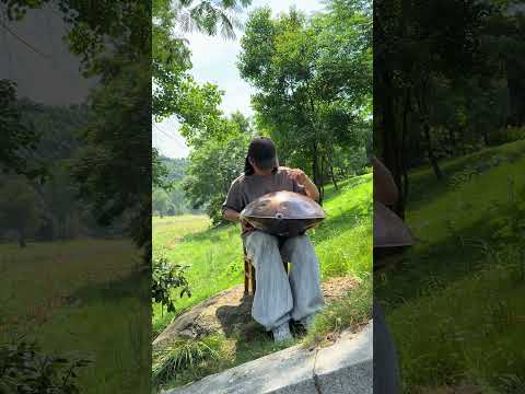 當《大魚》遇上《穿越時空的思念》,手碟演繹超合適!When Big Fish Meets Through Time And Longing#handpan#music#youtubeshorts