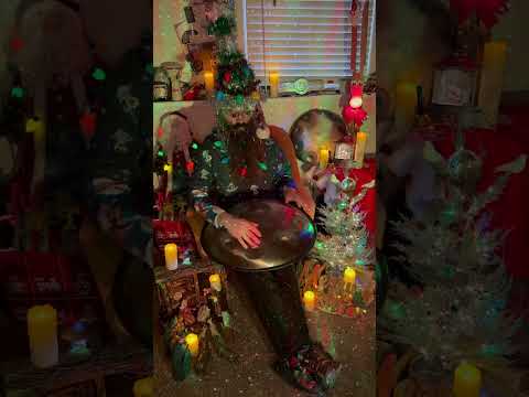 Go Tell It On the Mountain on handpan ⛰️ #handpan #Christmas #GoTellItOntheMountain #Christmasmusic