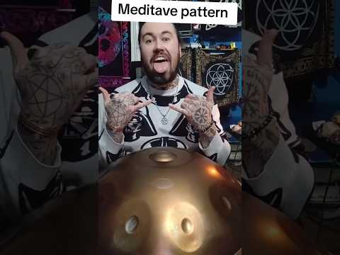 Say 19  YES THE MAGIC meditative pattern love it #meditation #pandalf #handpanmusic  #handpan