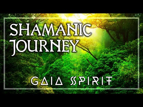SHAMANIC DRUMS • Mother Gaia Spirit • Slow Drumming and Singing Bowls • Shaman Journey