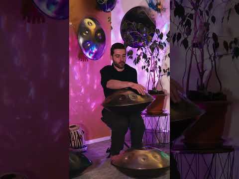 Touching, Relaxing Handpan Meditation Music | E phrygian 16 notes