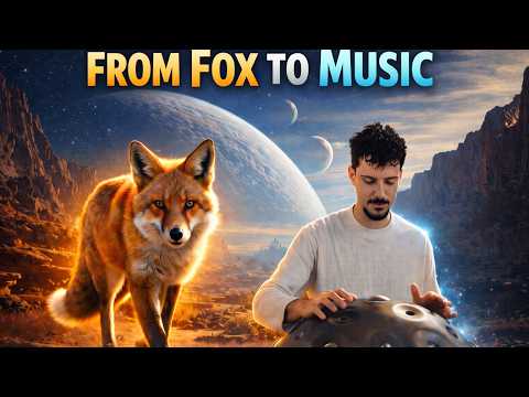 Echoes of the Fox 🦊🌌 | Handpan Transformation | Planet Ding