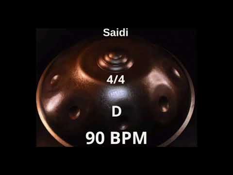 Saidi Base Rítmica 4/4 Handpan (D) 90 bpm