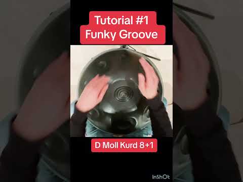 Funky Groove Handpan Tutorial | Komplettes Video auf meinem Kanal #groove #shortvideo