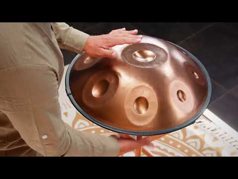 Sensory Handpan 11 Notes Two Soundholes (F Pygmy / 440 Hz)