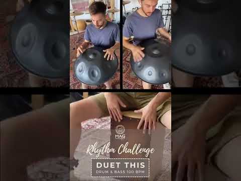 D Kurd Handpan + Cajon Groove – Try This Pattern!