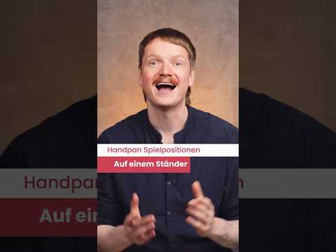 Handpan Spielpositionen - Auf einem Ständer #handpan #shorts