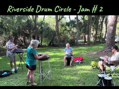 🛸🎶🪘 Riverside Drum Circle, Bonita Springs, FL 🪘🛸🎶