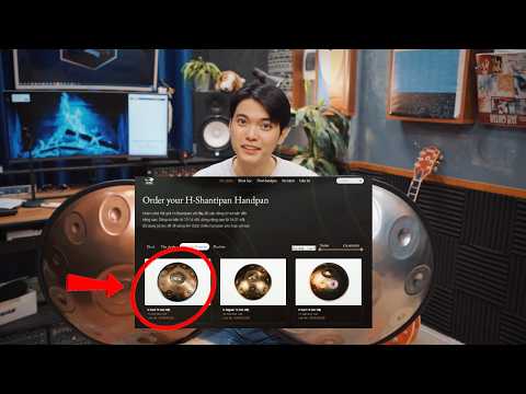 [REVIEW] HANDPAN D KURD 10 CAO CẤP DÀNH CHO NGƯỜI MỚI | H-ShantiPan