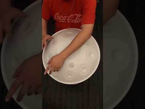 BeatRise - C# Pygmy 9+8 - White - by OC #shorts #short #handpan #handpandrum #handpanshop