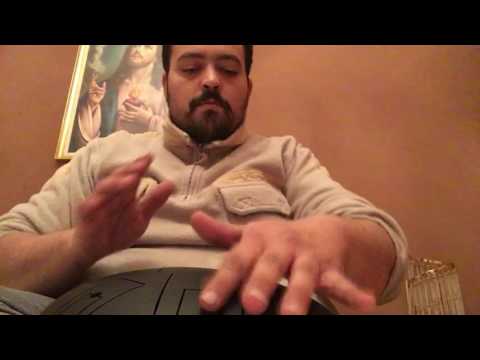 Alma drum octava 16 tones .no hang drum , handpan artesanos .E akebono