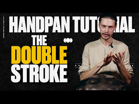 How to Play Fast Finger Roll | Double Stroke and Paradiddle | Handpan Tutorial | Valeriy Frolov