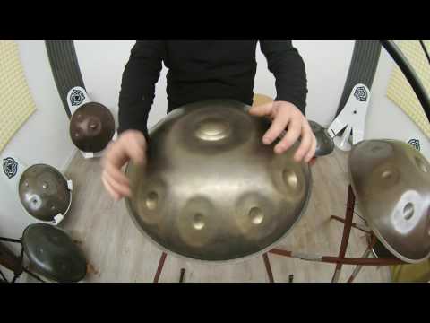 Yishama Pantam 2017 - DANAYO SCALE -Video 2 Handpan HcT Review