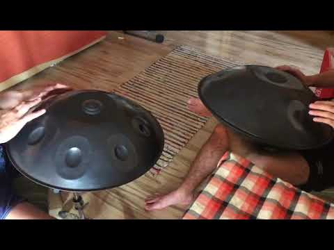 Handpan Duo || Jam session with friend || Ivan Judas ft. Andrea Pongrac || Shaktipan & VIBE Handpan